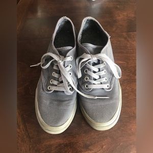 Womens Vans | Size 8 | Grey